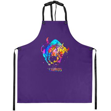 Discover Taurus Zodiac Sign Apron
