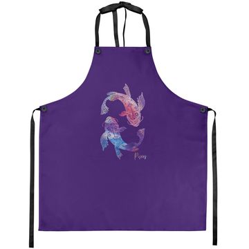 Discover Pisces Zodiac Sign Apron