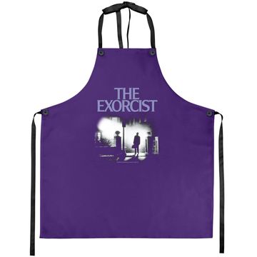 Discover The Exorcist Purple Logo Apron