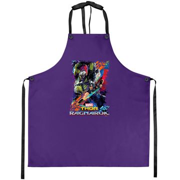 Discover Marvel Thor Ragnarok Hulk Neon Pop Apron