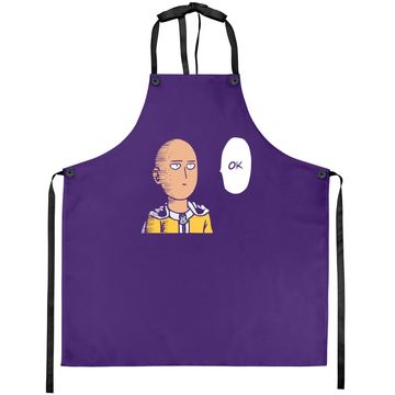 Discover One-punch Anime Saitama Apron