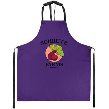 Discover Schrute Farms Beets Office Parody Original Design Apron