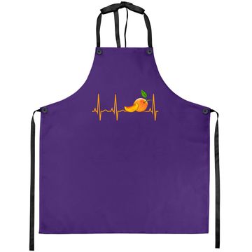 Discover Peach Fruit Heartbeat Apron