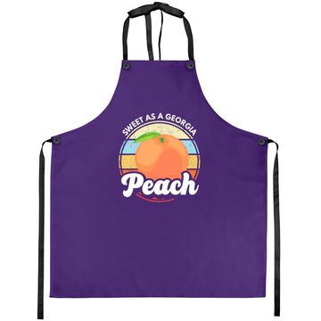 Discover Sweet As A Georgia Peach Apron