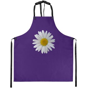 Discover White Daisy Flower Blooming Apron