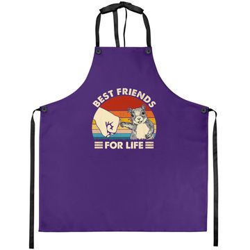 Discover Squirrel Best Friend For Life Fist Bump Apron