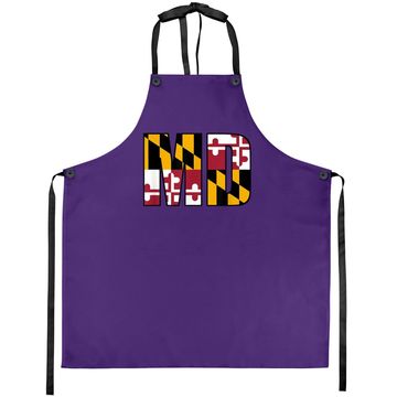 Discover Maryland State Flag Md Baltimore Pride Apron