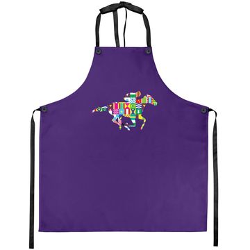 Discover Kentucky Horse Racing Silks Apron