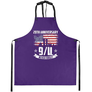 Discover Patriot Day 2021 Never Forget 9-11 20th Anniversary Apron