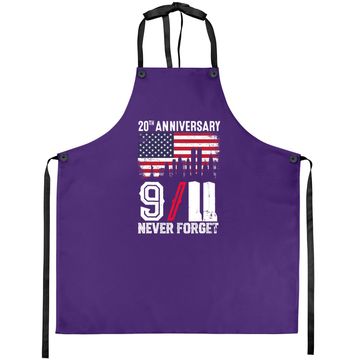 Discover Never Forget 9/11 20th Anniversary Patriot Day 2021 Apron