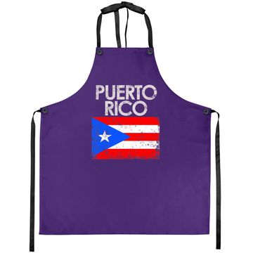 Discover Vintage Puerto Rico Rican Flag Apron