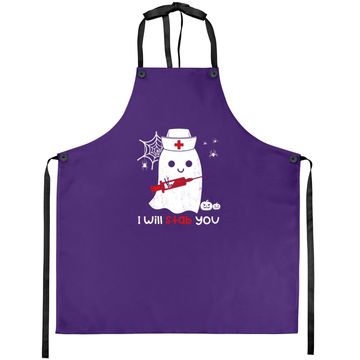 Discover Nurse Ghost I Will Stab You Apron