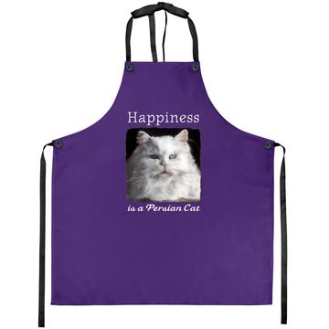 Discover Happiness Is A Persian Cat Apron