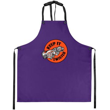 Discover Motorcycle Biker Keep It Twisted Apron