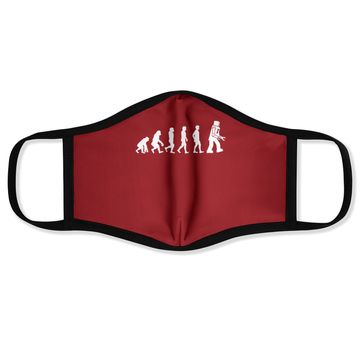 Discover Funny Face Mask - Ape, Monkey, Man To Robot Evolution Face Mask