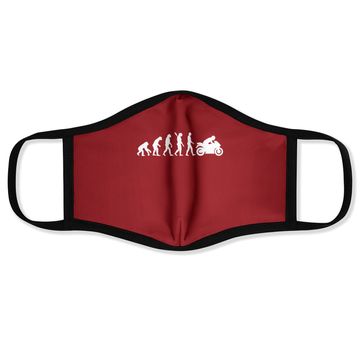 Discover Evolution Motorcycle Face Mask
