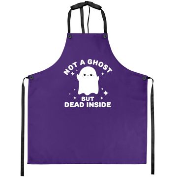 Discover I'm Not A Ghost I'm Dead Inside Halloween Apron