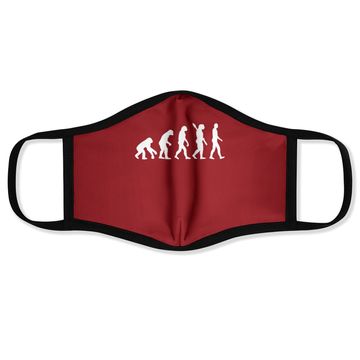 Discover Human Evolution Face Mask