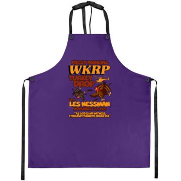 Discover Thanksgiving 1st Annual Wkrp Turkey Drop Apron