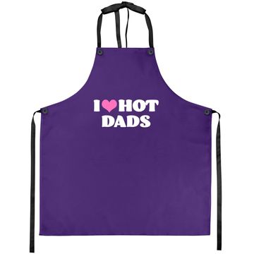 Discover I Love Hot Dads Apron
