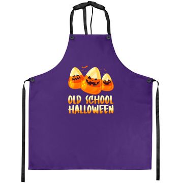 Discover Old School Halloween Candy Corn Apron