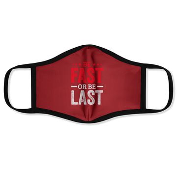 Discover Fast Car Quote Drag Racing Face Mask