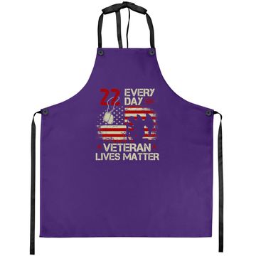 Discover 22 Everyday Veteran Lives Matter Apron