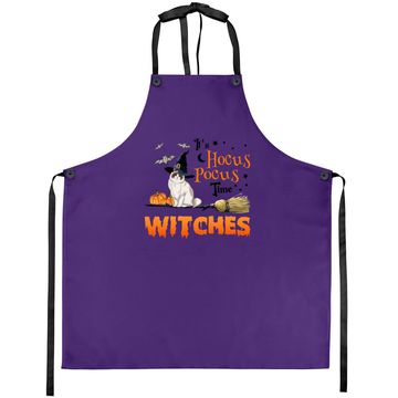 Discover Hocus Pocus Time Wiches Cat Classic Apron