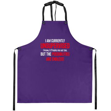 Discover I Am Currently Unsupervised Apron
