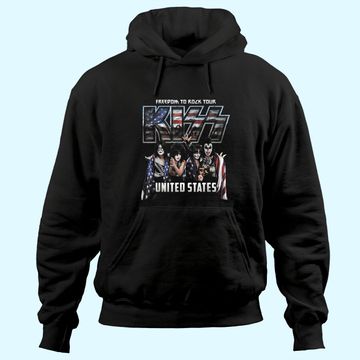 Discover Kiss Rock Band Hoodies