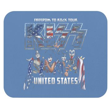 Discover Kiss Rock Band Mouse Pads