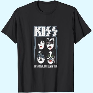 Discover Kiss Rock Band T-Shirts