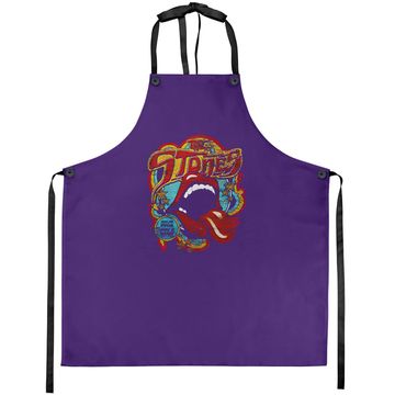 Discover Rolling Stones Vintage Apron