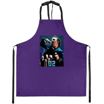 Discover Vintage Style U2 Rock Apron