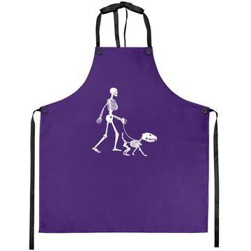 Discover Skeleton Dog Apron