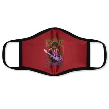 Discover Jimi Hendrix Experience Adult Face Mask