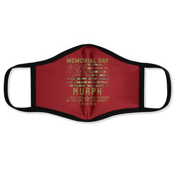 Discover Murph Challenge Memorial Day Wod Workout Gear 2021 Face Mask