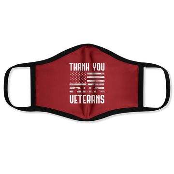 Discover Thank You Veterans Face Mask