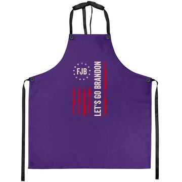 Discover Let’s Go Brandon Conservative Us Flag Apron