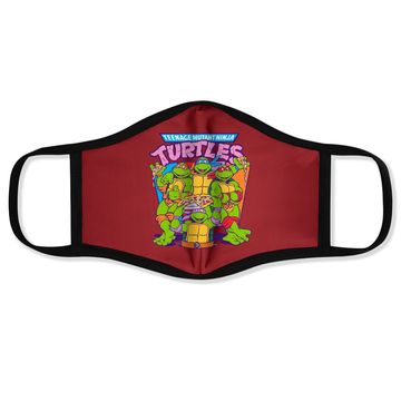 Discover Teenage Mutant Ninja Turtles Pizza & Smiles Face Mask