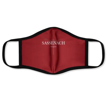 Discover Outlander Sassenach Dragon Fly Line Art Face Mask