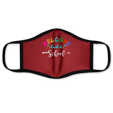 Discover Welcome Back To School Face Mask