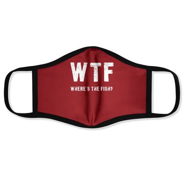Discover Wtf Where's The Fish Face Mask