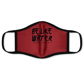 Discover Bruce Lee Expectations Signature Quote Face Mask