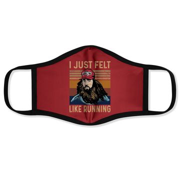 Discover Forrest Gump I Just Felt Like Running Face Mask