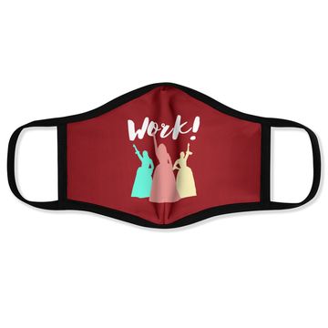 Discover Schuyler Sister Hamilton Musical Work Face Mask