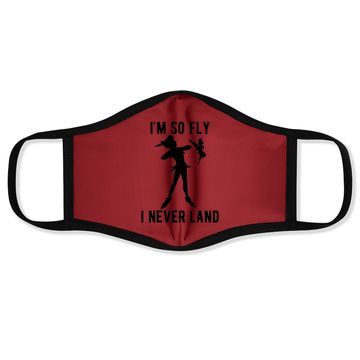 Discover Peter Pan Tinker Bell I'm So Fly I Never Land Face Mask