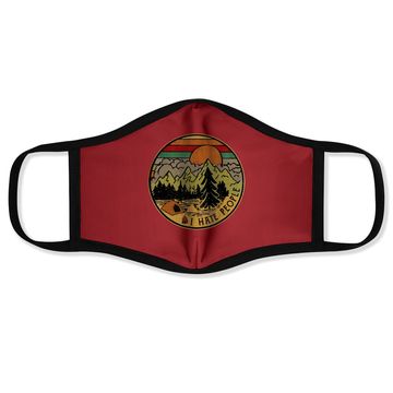 Discover I Hate People Vintage Face Mask