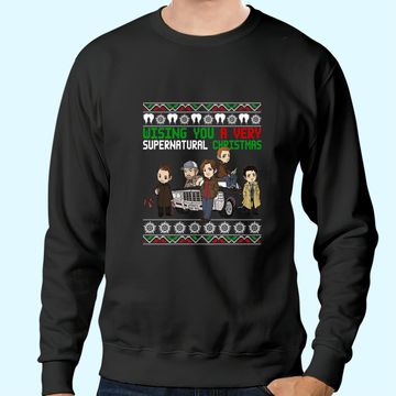 Discover Supernatural Christmas Sweatshirts