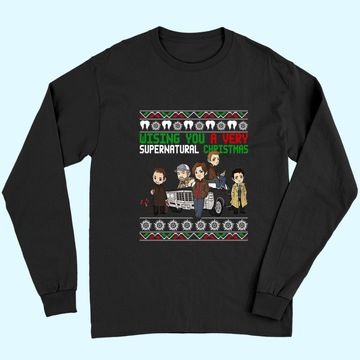 Discover Supernatural Christmas Long Sleeves